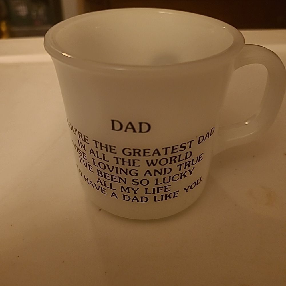Anchor Hocking Milk Glass Mug - Picture 2 of 6